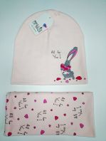 Шапка+снуд, двойной трикотаж