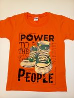 Футболка подросток ,кеды оранжевый 
