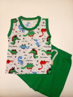 Динозавры , майка +шорты 