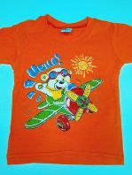 Футболка малыши, оранжевый
