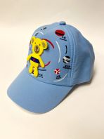 Мишка, голубой 