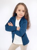 Уютыш, синий, кофта 