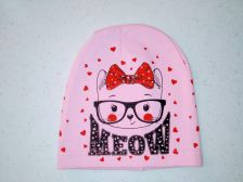 Кошка,розовый,одинарная